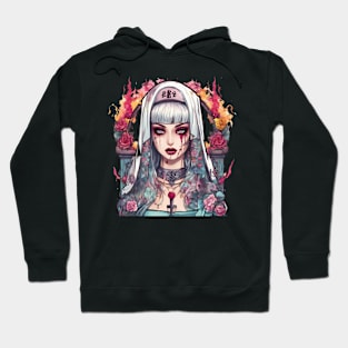 Crying Depressed Girl Hoodie